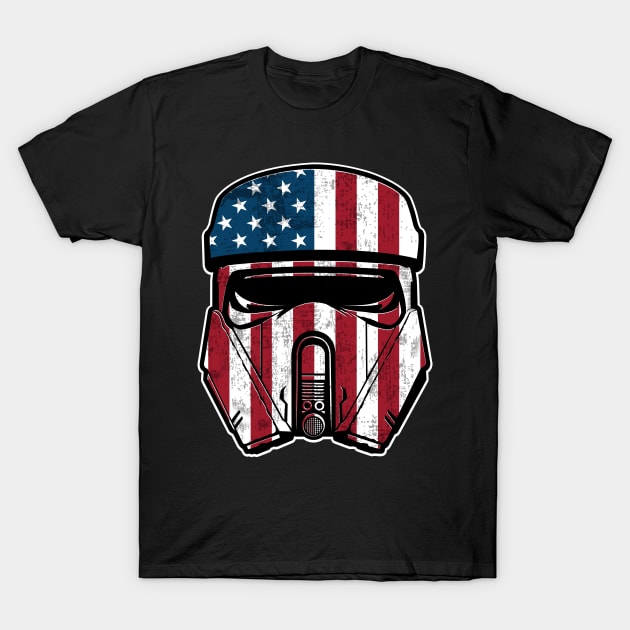 Patriot trooper V1 T-Shirt by MatamorosGraphicDesign